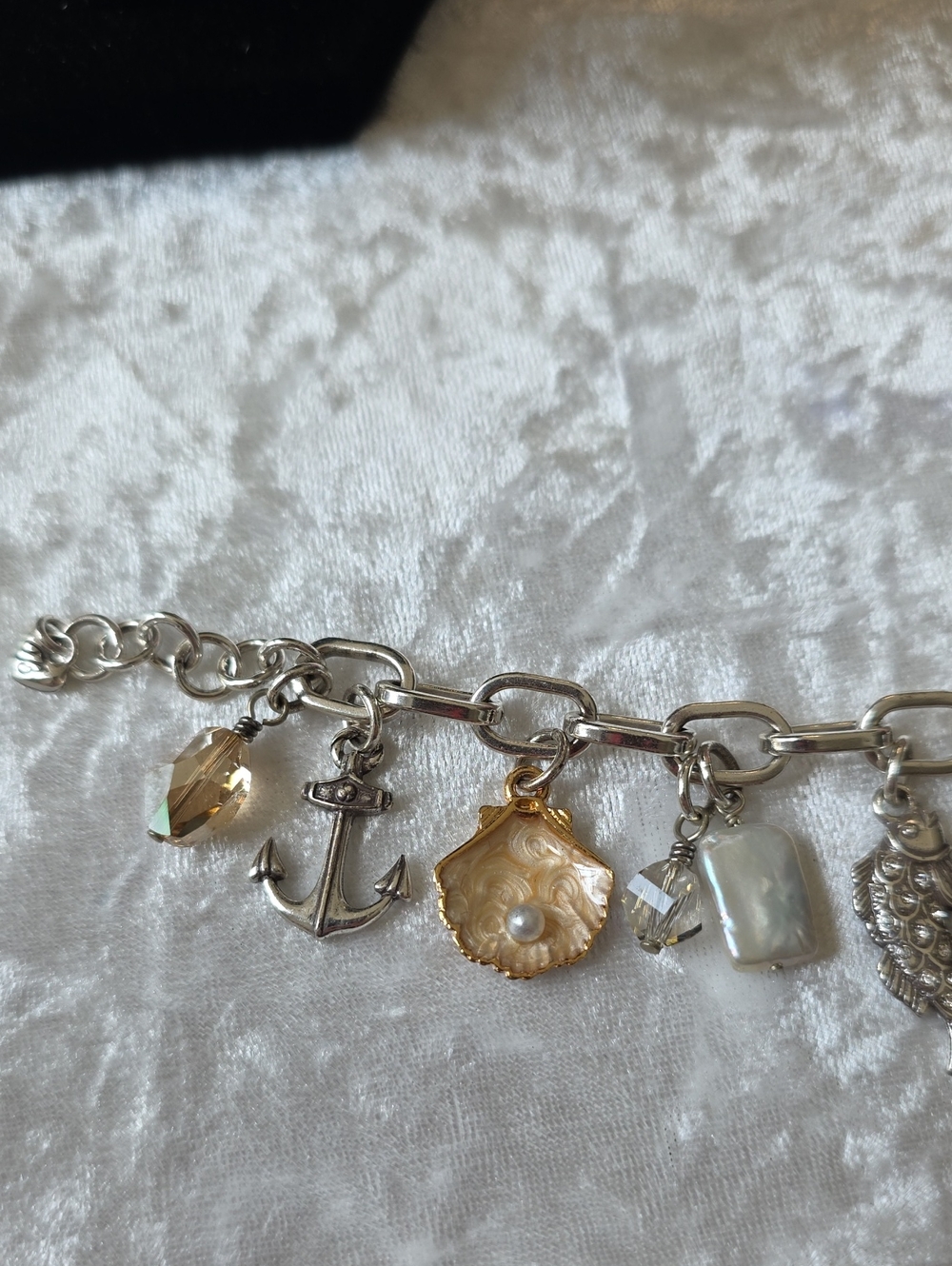 Brighton Coastal Dainty Charm Chain Necklace & Bracelet - Picture 11 of 14